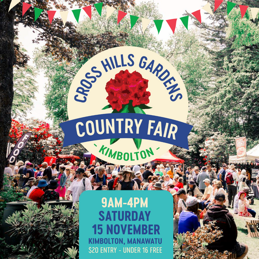Cross Hills Garden Country Fair | Sat 15 Nov 2025