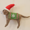 Christmas Felted Decoration - Dogs
