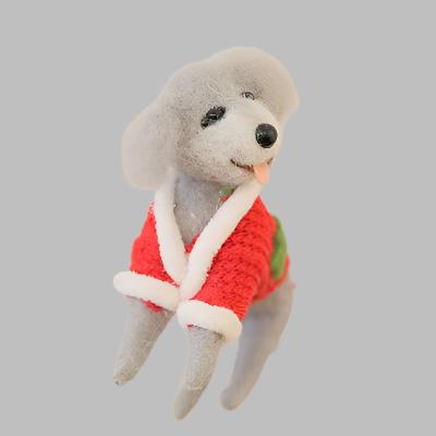 Christmas Felted Decoration - Dogs