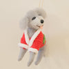 Christmas Felted Decoration - Dogs