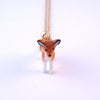 Craft Me Up Ceramic Woodland Animal Deer Necklaces