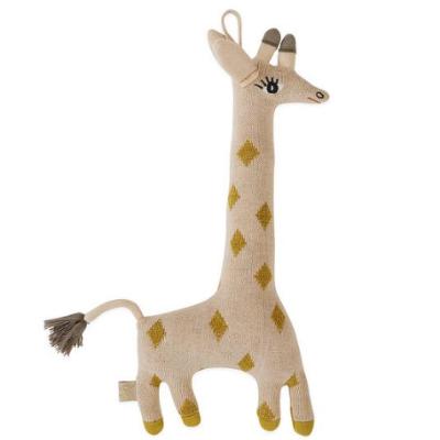 OYOY Baby Guggi Giraffe Knit Cushion