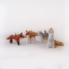 Collection of ceramic woodland animal necklaces