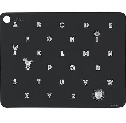 OYOY silicone alphabet placemat