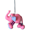 Pony Lane Pink Elephant Hanging Toy