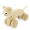 Wooden Cat Push Along Toy