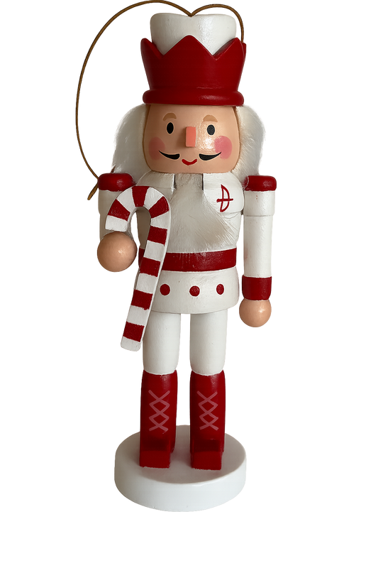Christmas Decoration - Red and White Nutcrackers