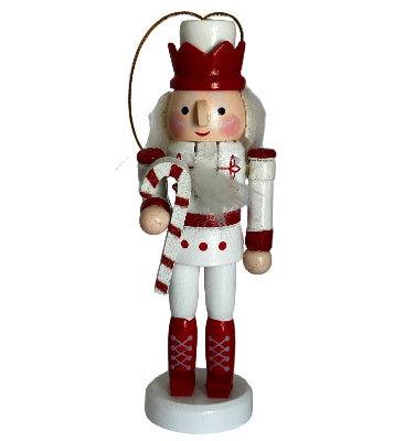 Christmas Decoration - Red and White Nutcrackers