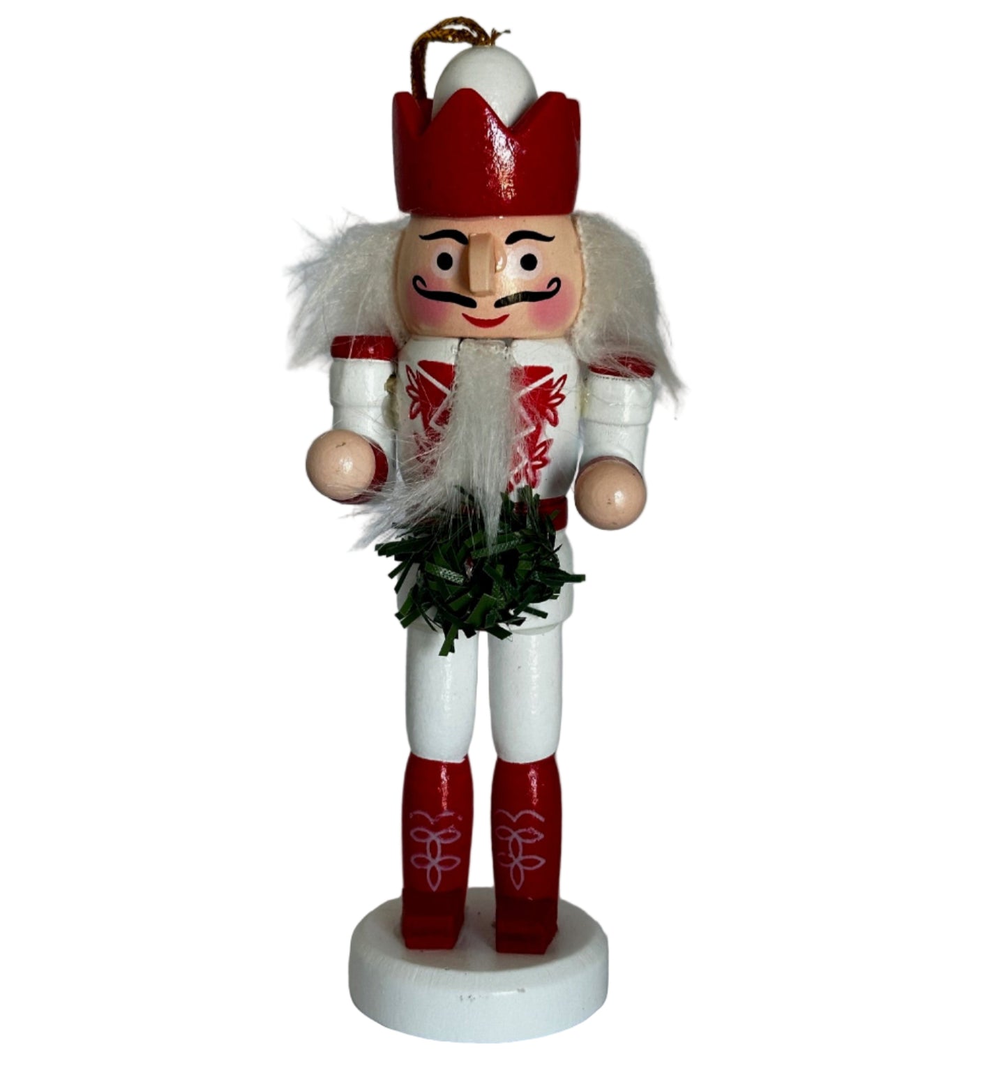 Christmas Decoration - Red and White Nutcrackers