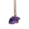 Craft Me Up Amethyst Pendant with rose gold chain