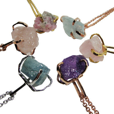 Pony Lane Signature Pendant with gem stones