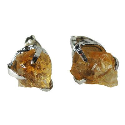 Craft Me Up Citrine Gem Earrings