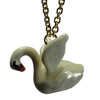 Pony Lane Swan Necklace