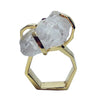 Craft Me Up White Topaz Gem Stone Ring