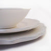 Pony Lane Roma Lunch Plate - White