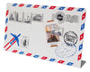 Manetic Noteboard Paris Rome London New York Bangkok Airmail Letter