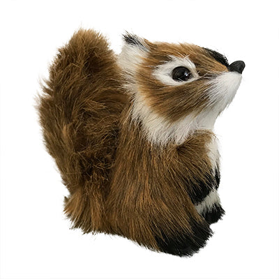 Furry Woodland Squirrel Figurine