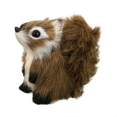 Furry Woodland Squirrel Figurine