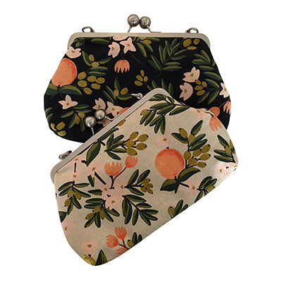 Big Bobble Shoulder Purse - Rifle Paper Co Citrus Floral