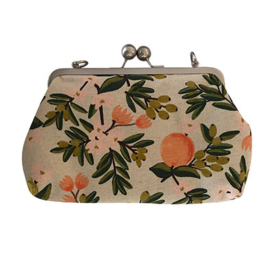 Big Bobble Shoulder Purse - Rifle Paper Co Citrus Floral