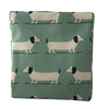 Oil Cloth Reusable Lunch Bag - Dachshund