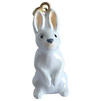 Ceramic Woodland Animal Standing Rabbit Necklaces