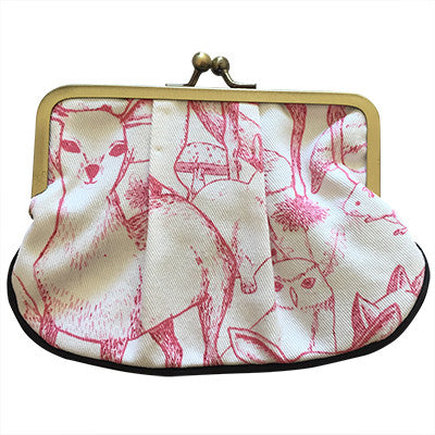 Craft Me Up Woodland Animals Pleat Coin Purse