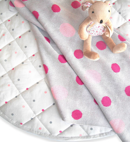 Mint and Me - Quilted Baby Playmat