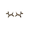 Gold Balloon Dog Earring