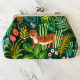 Big Bobble Shoulder Purse - Rifle Paper Co Jungle Hunter
