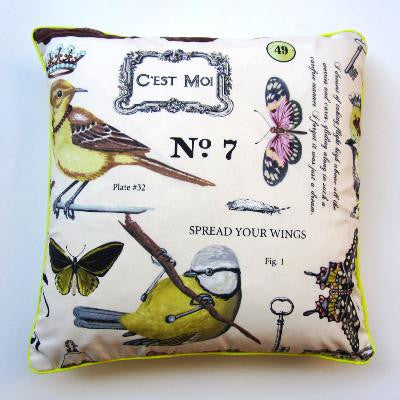 Craft Me Up French Botanical Cushion Cover