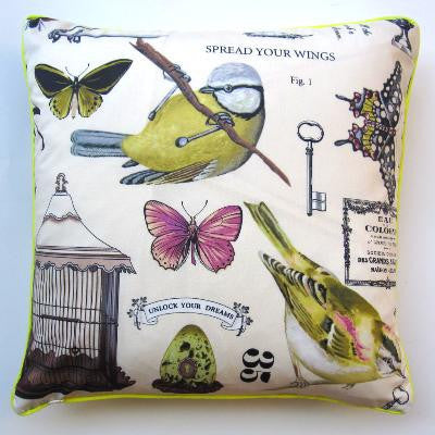 Craft Me Up French Botanical Cushion Cover