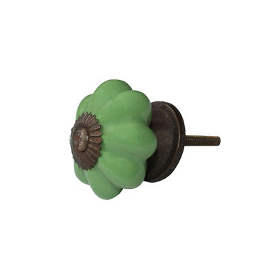 Drawer Knobs - Ceramic Flower