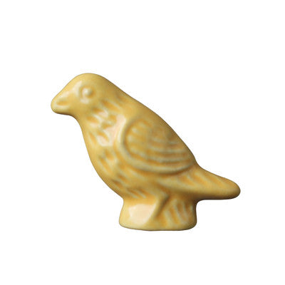 Pony Lane Yellow Bird Ceramic Drawer Knob