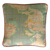 Craft Me Up Antique Map Squab Cushion Cover