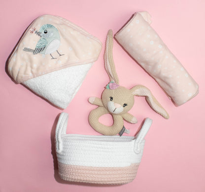 Welcome Baby Gift Basket - Pink