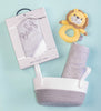 Welcome Baby Gift Basket - Grey