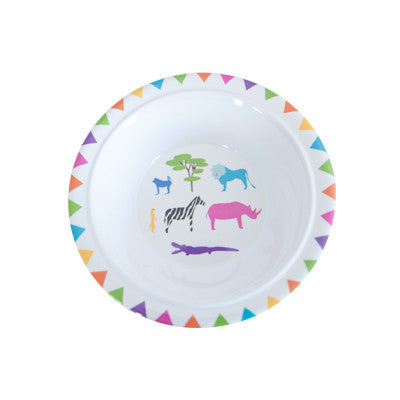 Pony Lane Childrens Bowl African Animals 