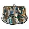 Rifle Paper Co Garden Party in Rosa Blue Pleat Coin Purse