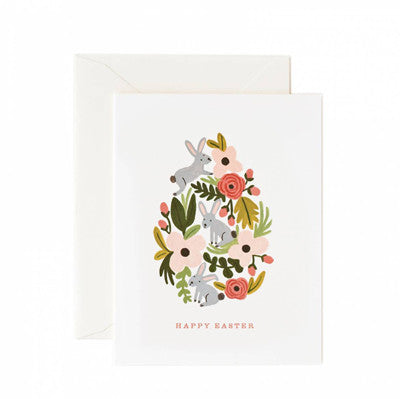 Rifle Paper Co, Box Set Cards - Floral Easter Egg