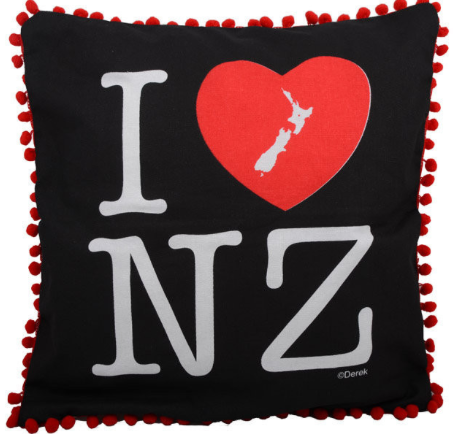 Craft Me Up I Love NZ Cushion Cover