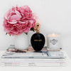 Kearose Soy Wax Candle with black tumbler