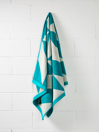 Aura Home Duo Bath Towel in Jade or Teal