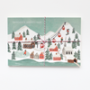 Rifle Paper Co Christmas Postcard Snow Scene