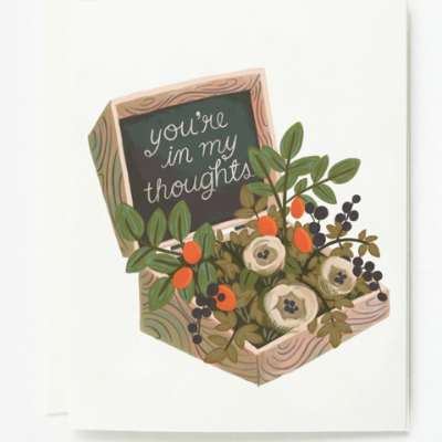 Pony Lane You're in my Thoughts Card