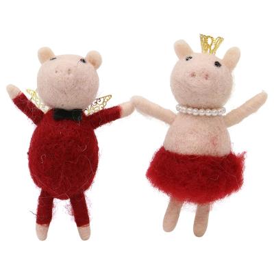 Woolly Party Pigs Christmas Tree