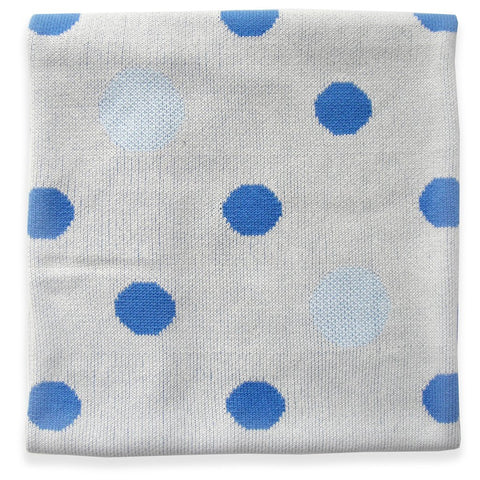 Mint and Me - Polka Dot Baby Blanket