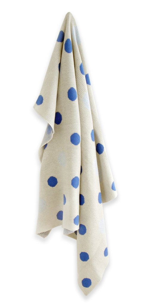 Mint and Me - Polka Dot Baby Blanket