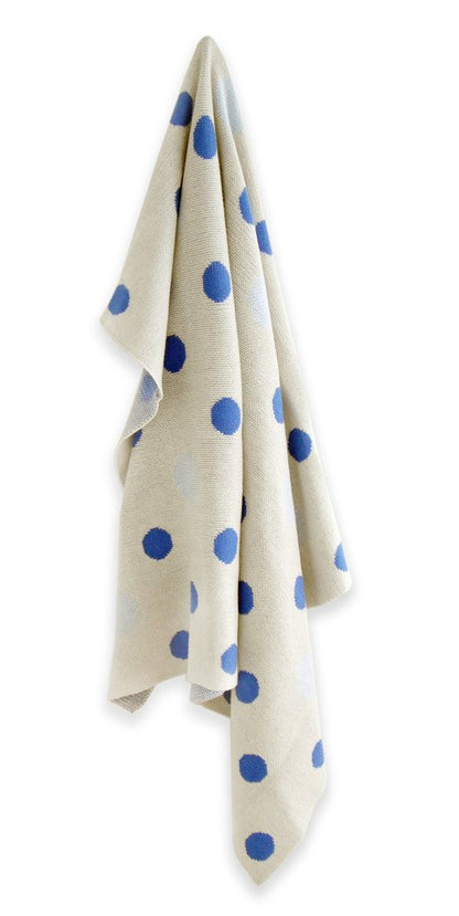 Mint and Me - Polka Dot Baby Blanket