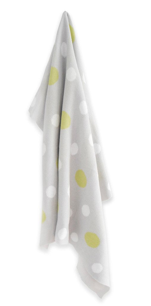 Mint and Me - Polka Dot Baby Blanket